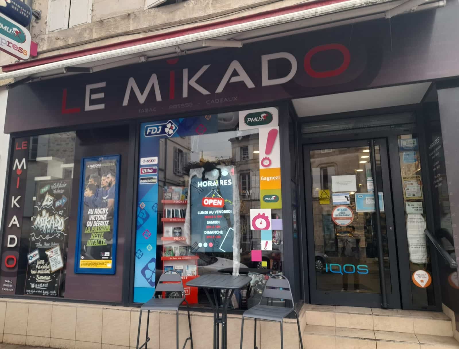 Bureau de Tabac Saintes Tabac Presse Le Mikado